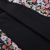 image:imageScarlet Darkness Womens High Waist Floral Tiered Maxi Skirt with PocketsBlack Multi Floral