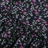 image:imageScarlet Darkness Womens High Waist Floral Tiered Maxi Skirt with PocketsBlack Purple Floral