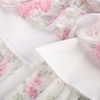 image:imageScarlet Darkness Womens High Waist Floral Tiered Maxi Skirt with PocketsPink White Floral