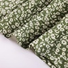 image:imageScarlet Darkness Womens High Waist Floral Tiered Maxi Skirt with PocketsSage Green Floral