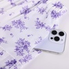 image:imageScarlet Darkness Womens High Waist Floral Tiered Maxi Skirt with PocketsWhite Lavender Floral