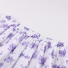 image:imageScarlet Darkness Womens High Waist Floral Tiered Maxi Skirt with PocketsWhite Lavender Floral