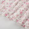 image:imageScarlet Darkness Womens High Waist Floral Tiered Maxi Skirt with PocketsWhite Pink Floral