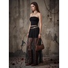 image:imageScarlet Darkness Womens Lace Sheer Long Maxi Skirt A Line Gothic SkirtBlack