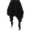 image:imageScarlet Darkness Womens Mini Skirts Renaissance Boho Tiered Layers SkortBlack