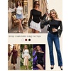 image:imageScarlet Darkness Womens Off The Shoulder Tops Lace Y2K Fall Going Out TopsBlack