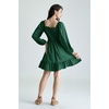 image:imageScarlet Darkness Womens Renaissance Off Shoulder Corset Mini DressDark Green