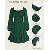 image:imageScarlet Darkness Womens Renaissance Off Shoulder Corset Mini DressDark Green
