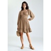 image:imageScarlet Darkness Womens Renaissance Off Shoulder Corset Mini DressKhaki