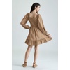 image:imageScarlet Darkness Womens Renaissance Off Shoulder Corset Mini DressKhaki