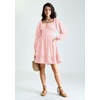 image:imageScarlet Darkness Womens Renaissance Off Shoulder Corset Mini DressPink