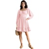image:imageScarlet Darkness Womens Renaissance Off Shoulder Corset Mini DressPink