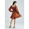 image:imageScarlet Darkness Womens Renaissance Off Shoulder Corset Mini DressRedbrown