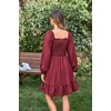 image:imageScarlet Darkness Womens Renaissance Off Shoulder Corset Mini DressRose Red