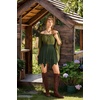 image:imageScarlet Darkness Womens Renaissance Pirate Skirt Asymmetrical Mini SkirtsArmy Green