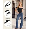 image:imageScarlet Darkness Womens Renaissance Waist Belt with Detachable ChainBlack Silver Buckle