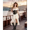 image:imageScarlet Darkness Womens Renaissance Waist Belt with Detachable ChainDark Brown
