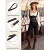 image:imageScarlet Darkness Womens Renaissance Waist Belt with Detachable ChainDark Brown
