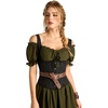image:imageScarlet Darkness Womens Western Belt Cowgirl HollowOut Faux Leather BeltsCoffee Brown