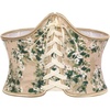 Beige White Floral