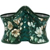image:imageScarlet Darkness Corset Belt for Women Renaissance Lace up Floral CorsetsGreen Gold Floral
