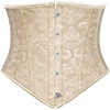 image:imageScarlet Darkness Corset Belt for Women Satin Waist Training Cincher CorsetApricot Jacquard