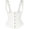 image:imageScarlet Darkness Corset Tops for Women Renaissance BodiceWhite Floral