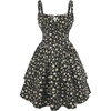 Black Yellow Floral