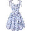 Blue Ditsy