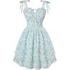 Lake Blue Floral