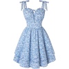 Soft Blue Ditsy