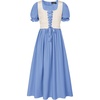 image:imageScarlet Darkness Girls Renaissance Dress Puff Sleeve Maxi Cosplay DressesLight Blue