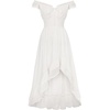 image:imageScarlet Darkness Renaissance Corset Dress Off Shoulder Chiffon SundressWhite