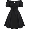 image:imageScarlet Darkness Renaissance Costume Women Corset Mini Fairy DressesBlack