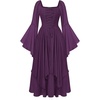 image:imageScarlet Darkness Renaissance Costume Women Ren Faire Dress Fairy DressesCrown Jewel Purple
