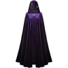 image:imageScarlet Darkness Renaissance Velvet Cape Medieval Cloak Hobbit CostumePurple