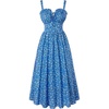 Blue White Floral