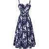 Navy Floral Print