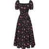 Black Pink Floral