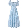Light Blue Rose Floral