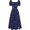Navy Blue Floral