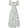 Vintage Green-vine Floral