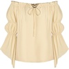 image:imageScarlet Darkness Women Renaissance Shirt Off Shoulder Bell Sleeve TopsCream