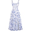 Blue and White Floral