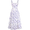 Purple and White Floral