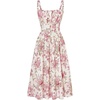 Apricot Pink Floral