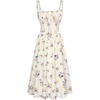 Beige Purple Floral