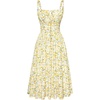 White Yellow Floral