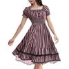 Black and Pink Stripe