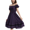 Purple Black Stripe